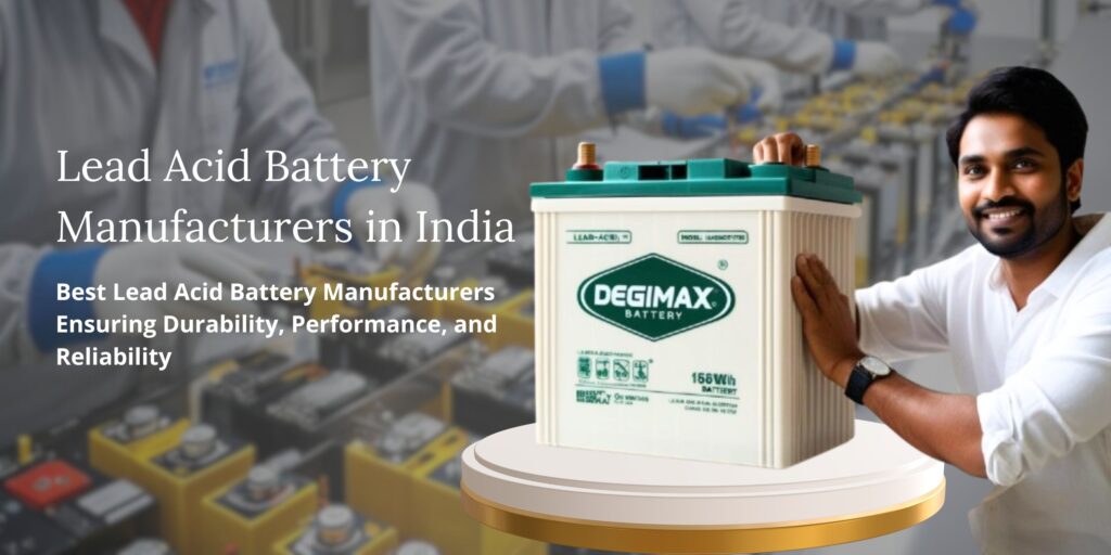 Lead Acid Battery Manufacturers in India