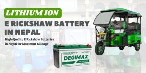 Lithium Ion E Rickshaw Battery in Nepal
