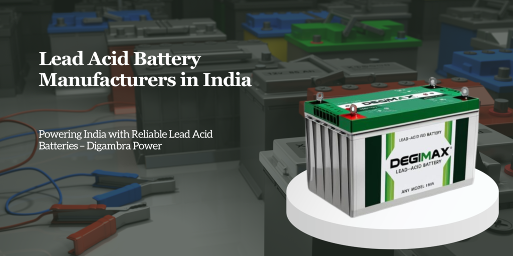 Lead Acid Battery Manufacturers in India