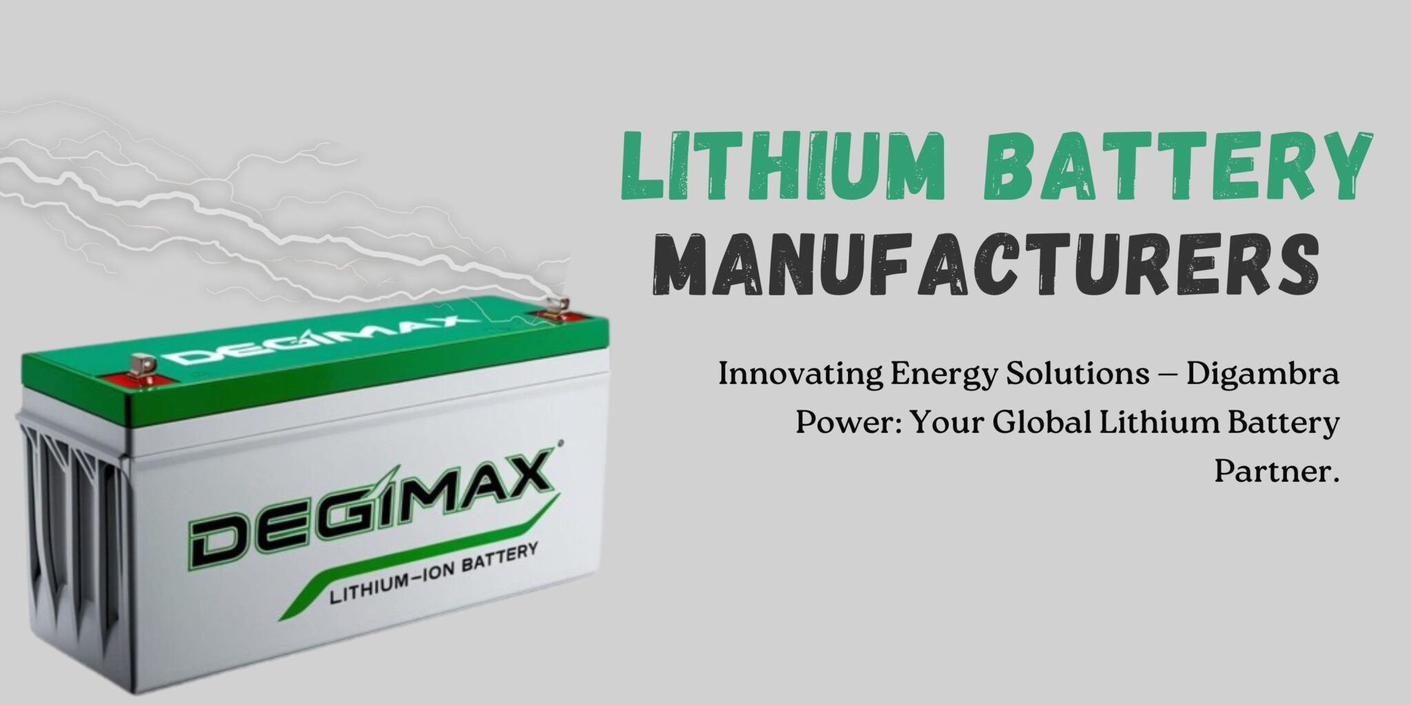 Lithium Battery Manufacturers